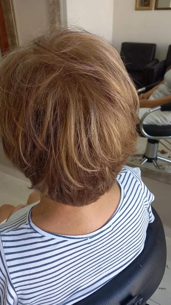 Cabelo finalizado na Look Hair Cabeleireiros em Jandaia do Sul
